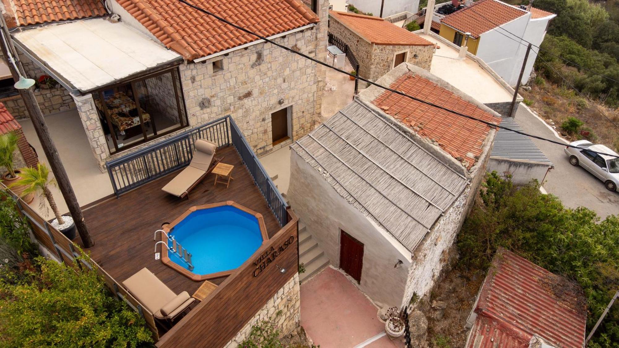 Villa Charaso Giorgio - private pool by Estia Kharason Exterior foto